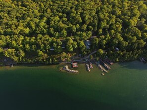 Drone Shot of resort