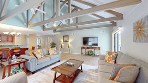 Living Room with Smart TV