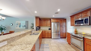 Fully Stocked Kitchen