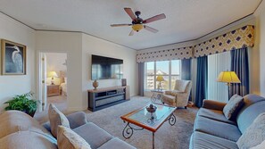 Living Room with Views of the Atlantic Ocean
