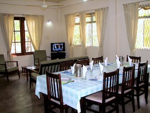 Dining and Sitting Area