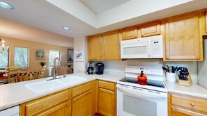Kitchen with Pass-Through Window