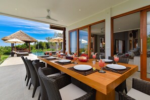 Outdoor dining