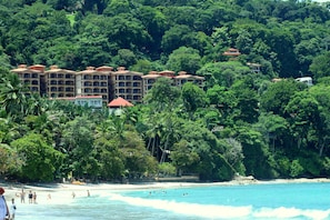 View of the condo from Playa Blanca