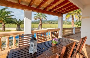 Photo of a beautiful terrace 