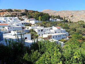White washed houses of Lindos