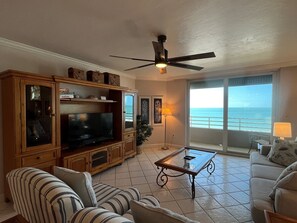 Living Room with Gulf Views