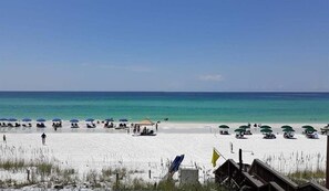 Beach access is less than a block away-at the end of the street!