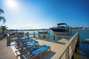 Bask in the Sun over water!