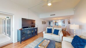 Living Room with HDTV