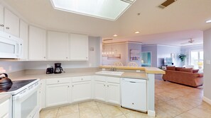 Fully Stocked Kitchen