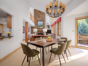 View of Living Room from the Dining Room