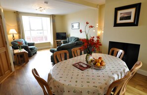 Open plan living area