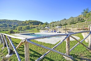 Swimming pool and garden