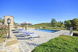 Swimming pool and garden