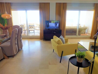 unique penthouse-direct m beach / SAT-TV / W-Lan-Internet