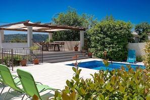 Big teracce with wonderful sea view