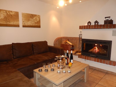 Auwers Haus: Relax at the fireplace, recharge your batteries, enjoy nature