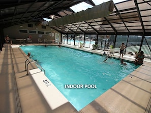 Pointe Royale Clubhouse is real close to the condo. Indoor Pool is open all year