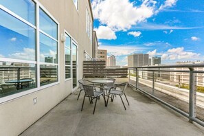 Patio with sitting area