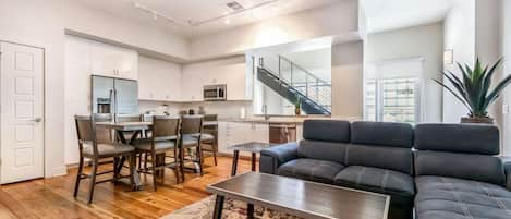 Spacious Living Room/Dining Area