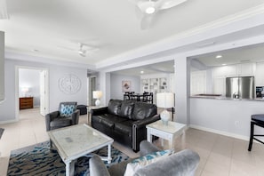 Open view of Kitchen, Living and Dining room, perfect for entertaining.