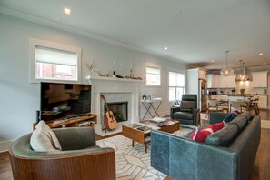 2nd shot of living room full of character and warmth!