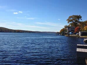 Looking South on Greenwood Lake towards New Jersey.
