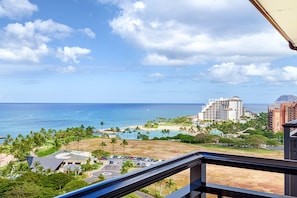 View to the right from the lanai