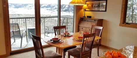 Dine with a view (seating for 8)