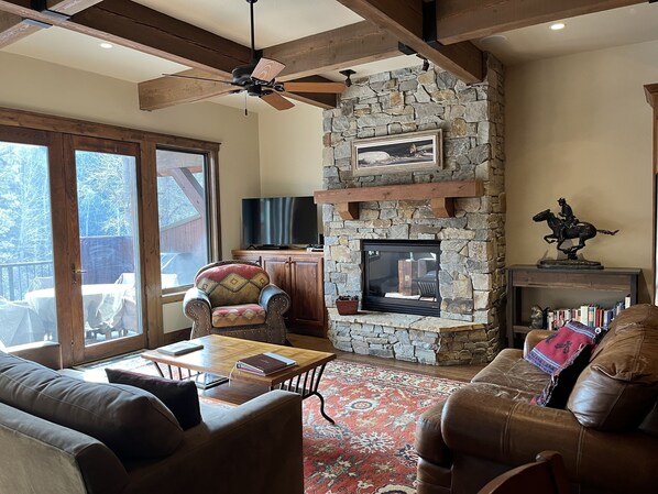 Main living area of the condo