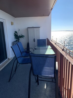 View of bay from deck