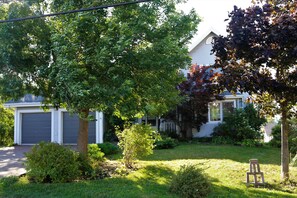 Beautiful trees and flowers throughout the property