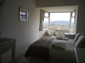 Views over the valley from bedroom