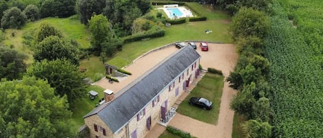 Vue du ciel par le SUD