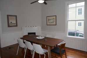 Dining room seats 8 with walk through to living room 