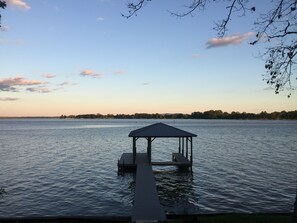 Evening at the dock