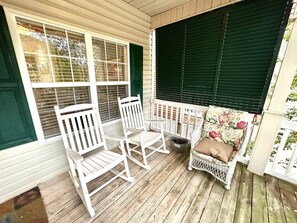 Architecture, Building, House, Porch, Chair