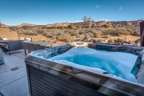 Hot Tub - Star gaze at night inside this beautiful and spacious Hot Tub.