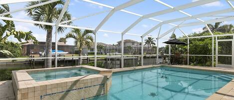 POOL AND HOT TUB