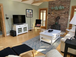 Living room and TV