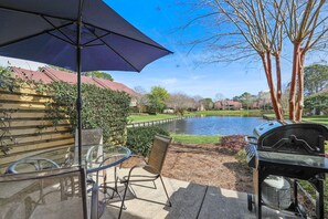 Private Porch Overlooking the Lake