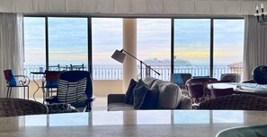 Panorama view from kitchen