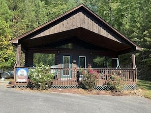 Park at the door!