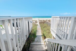 Entry to beach