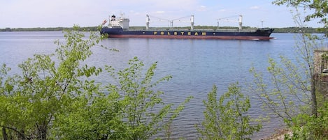 Panoramic view of the St. Lawrence River