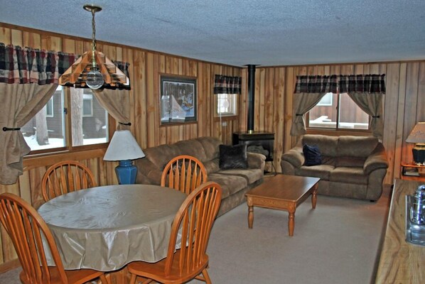 Open concept dining/living area for Family to gather