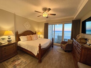 Main BR - King Bed ++ Those Views!