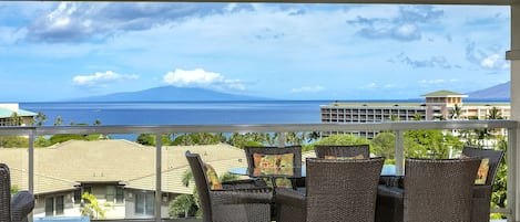 Ocean view from upper lanai
