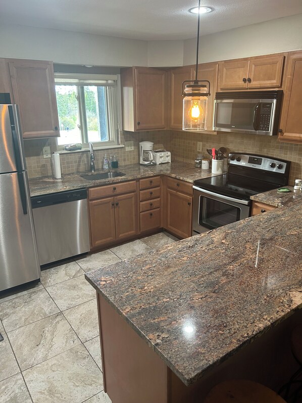 Nice size kitchen